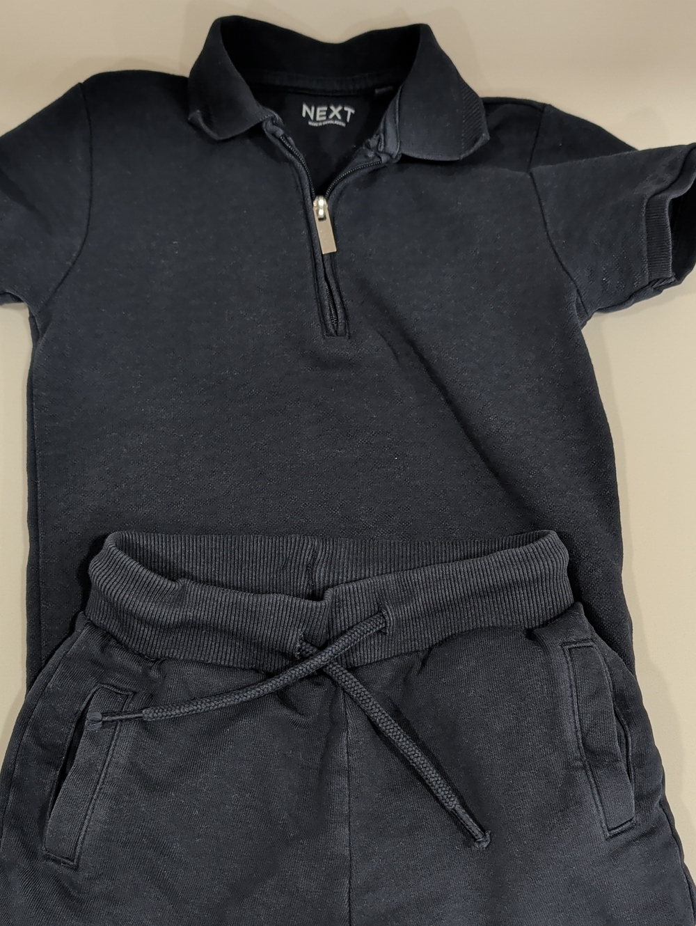 next Navt Half‑Zip Polo and Drawstring Jogger Set 12-18m